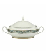 Lenox Autumn Covered Vegetable Bowl With Lid Serving Floral Ivory Gold U... - £431.11 GBP