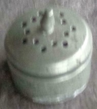 Antique Silver Plated Solid Brass Salt Shaker Cap - GDC - CAP ONLY - GRE... - $5.93