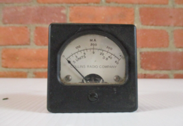 Collins Radio Panel Meter 0-400 MA 0-60 DB. - $39.50