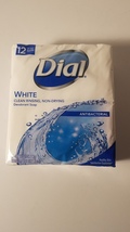 Dial Antibacterial Deodorant Bar Soap white 4 Ounce Bars 12 Count - £8.60 GBP