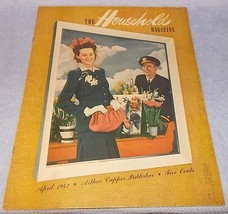 Vintage Ladies Household Magazine War Issue April 1942 Easter Patriotic - £6.25 GBP