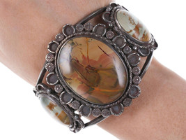 Authenticity Guarantee

Large Vintage Native American Silver and Jasper cuff ... - $519.75