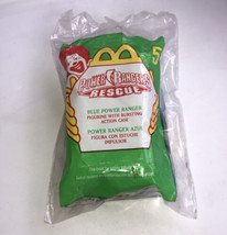 2000 MMPR Power Rangers Rescue McDonald&#39;s Happy Meal Toy# 5 Blue Ranger  - $3.87