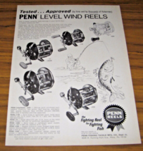 1976 Print Ad Penn Fishing Reels 5 Models Shown Philadelphia,PA - £11.17 GBP