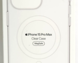 Apple - iPhone 15 Pro Max Clear Case with MagSafe - Clear MT233ZM/A OPEN... - £19.37 GBP