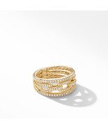 David Yurman Stax Three-Row Chain Link Ring  - $3,528.47 CAD