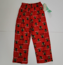 National Hockey League Boys&#39; Size X S L Chicago Blackhawks Pajama Pants NWT - £13.58 GBP