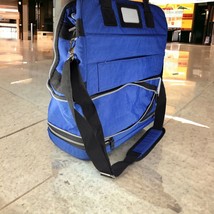 Biaggi Zipsak Boost Expandable Luggage Underseat Carryon Blue 15”-18” Tall - £38.99 GBP