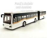 11.5 Inch Articulated Bus - Lights and Sounds 1/62 Scale Diecast Model -... - $19.79
