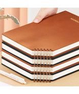 B5 Spiral Hard Card Cover Journals Notebook Lined Paper Diary Planner 120P - £29.75 GBP