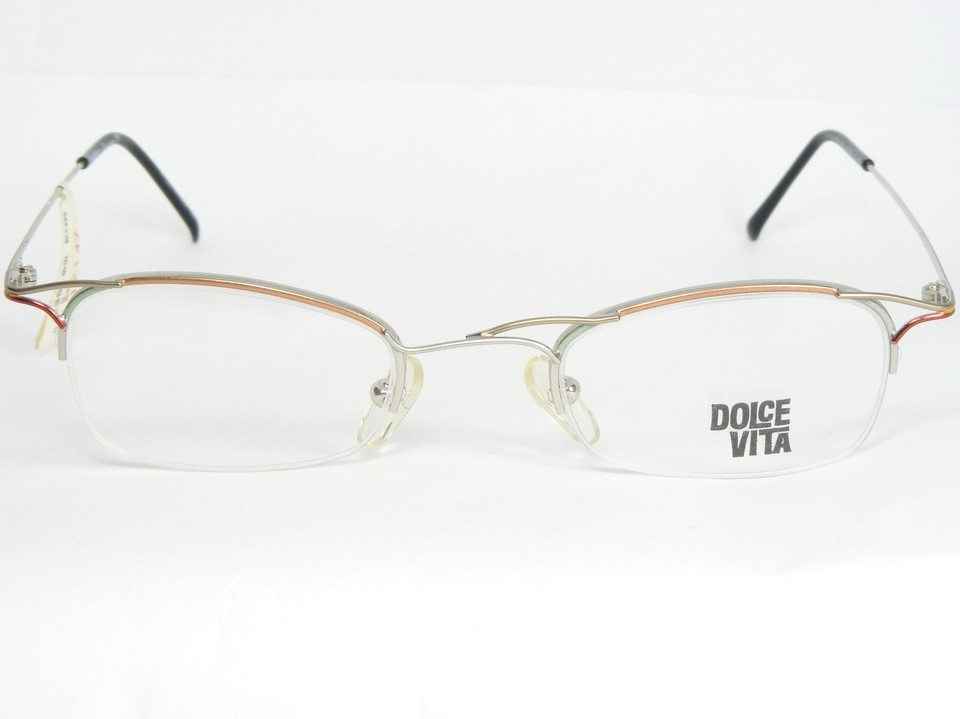 Vintage DOLCE VITA by Casanova DV-38 01 MULTICOLOR EYEGLASSES FRAME 45-20-145mm Item image 2