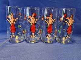 Piglet Anchor Hocking Disney Drinking Glasses (Set of 4) - £29.45 GBP