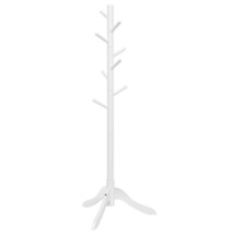 VASAGLE Solid Wood Coat Rack, Free Standing Coat Rack, Tree-Shaped Coat Rack wit - $83.97