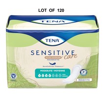 120 TENA Incontinent Pad Bladder Control Pad 12&quot; L Extra Coverage Modera... - $1,287.12 MXN