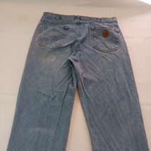 Carhartt Men's Jeans B17-STW Relaxed Fit Blue Cotton Denim Work Size 36X32 image 14