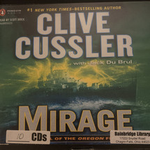 Mirage (The Oregon Files) - Audio CD By Clive Cussler - GOOD Library Copy 10 CD - £9.25 GBP