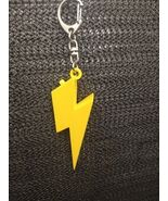 Yellow Lightening Bolt Sound Keychain - $15.17 CAD