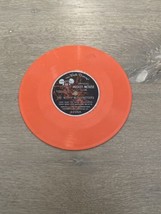 1950s Official Mickey Mouse Club 78 rpm 6&quot; orange vinyl record D235A Jim... - £9.03 GBP