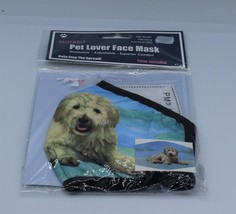 Adult Reusable Face Mask - Filter Included - One Size - Dog - Goldendoodle - $7.69
