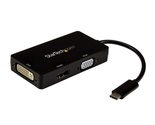 StarTech.com 4K USB C to HDMI, VGA &amp; DVI Multi Port Video Display Adapte... - £55.89 GBP