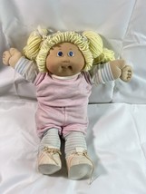 VTG Coleco Cabbage Patch Kid 1982 HM #82 Tooth Dimples Colorful Diaper 2 hairpin - £15.77 GBP