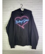NEW Britney Jean Spears Heart Logo Full Zip Hoodie Unisex Womens Mens Si... - £41.65 GBP