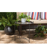 Casilda Black Finished Metal Plant Stand - $1,068.16 MXN
