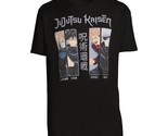 Men&#39;s Black Graphic Anime Tee Shirt Jujutsu Kaisen Size 3XL XXX-Large 54-56 - $6.87