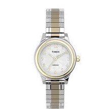 Timex Women&#39;s TW2U09200 Classic 28mm Two-Tone Stainless Steel Expansion ... - $66.49