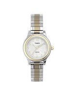 Timex Women&#39;s TW2U09200 Classic 28mm Two-Tone Stainless Steel Expansion ... - £52.99 GBP