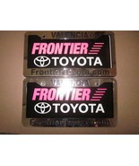 Pair of 2X  Frontier Toyota Valencia License Plate Frame Dealership Plastic - €24,33 EUR
