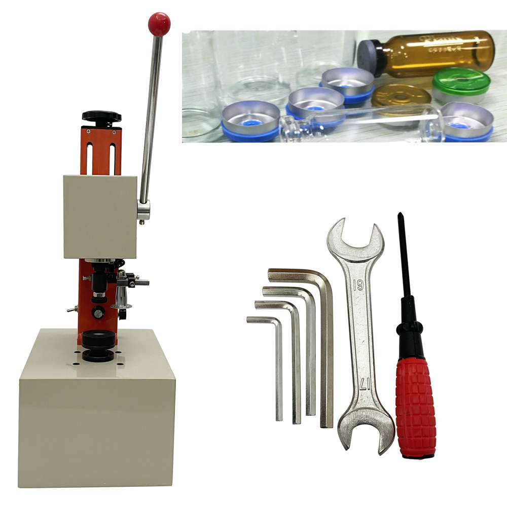 Semi-automatic Capping machine Oral Liquid Bottle Cap-closing Machine Ca... - $309.00