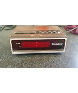 Vintage Westclox  Alarm Clock, Home or Travel. Digital Battery Back Up - £12.53 GBP