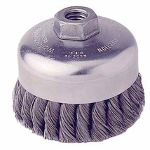 Weiler 12316 4" Single Row Wire Cup Brush .023, 5/8"-11 A.H. (SR-4) - £59.25 GBP