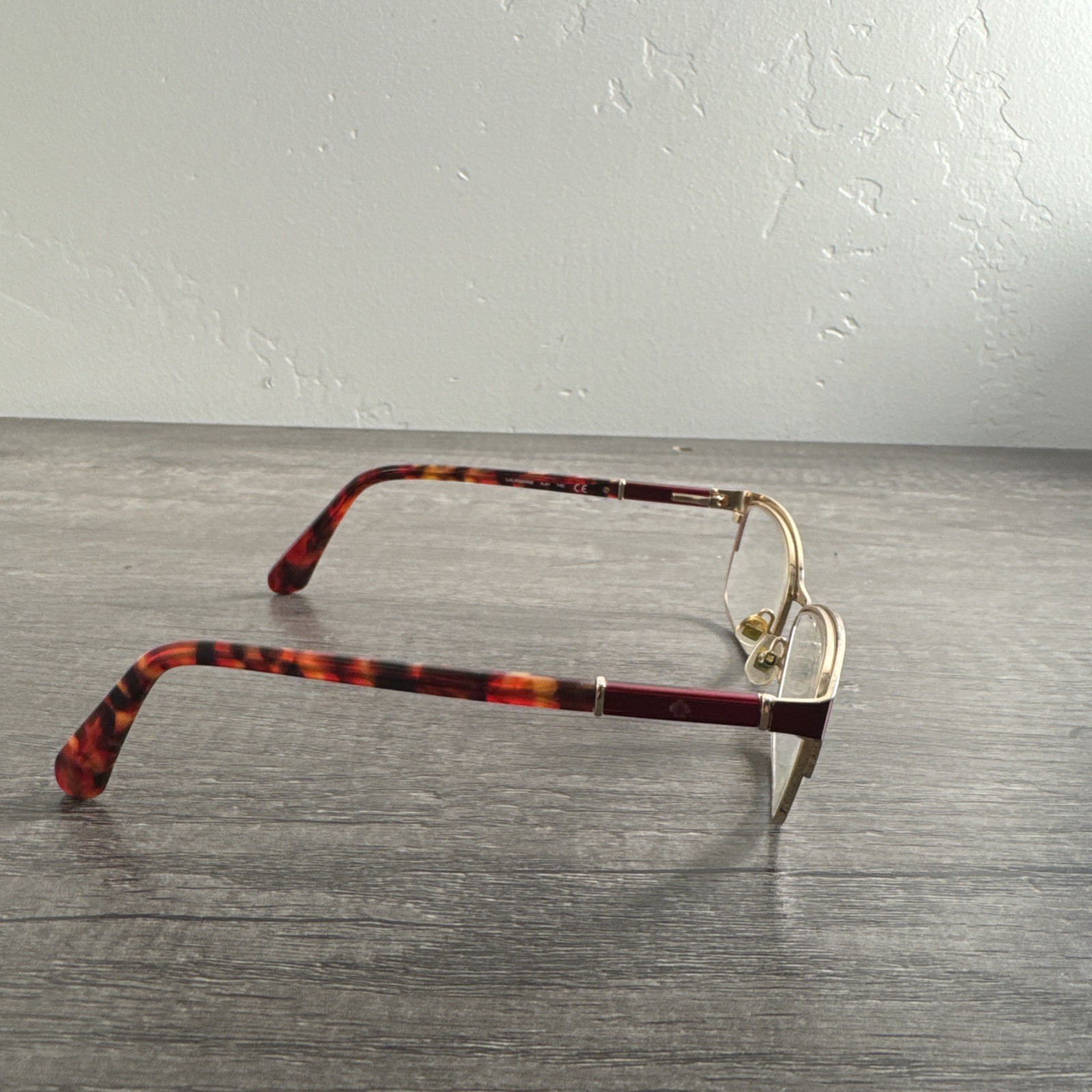 Kate Spade Eyeglasses Laurianne AJH Red Tortoise Gold FRAMES ONLY 54-16-140 Item image 2