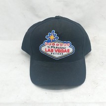 City Hats Black Welcome to Fabulous Las Vegas One Size Adjustable Outdoor Hat - £7.05 GBP