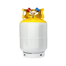 50 Lb Steel Refrigerant Recovery Cylinder Tank 400 PSI HVAC R410A Reusable - $2,817.59 MXN