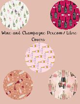 Wine &amp; Champagne Dexcom/Libre Sensor Covers, CGM Adhesive Patches (Set o... - $12.99