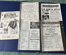 The Beachcomber club for the deaf vintage newletter lot - €17,09 EUR