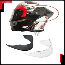 Z7 Helmet Decoration Accessories Motorcycle Rear Helmet Spoiler Case for... - £20.62 GBP+