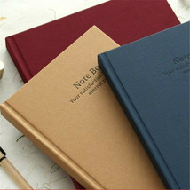 Thick Vintage Hard Cover Journals Notebook Lined Paper Writing Diary Planner - £22.44 GBP