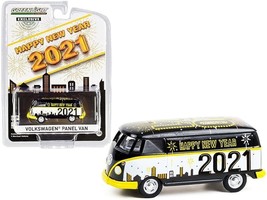 Volkswagen Panel Van "Happy New Year 2021" "Hobby Exclusive" 1/64 Diecast Model - $14.09