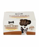 Three Dog Bakery Classic Cremes Baked Dog Treats, Carob With Peanut Butt... - $32.79