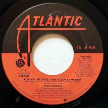 Phil Collins - Against All Odds (Take A Look At Me Now) / Search 7&quot; 45 Single - £3.62 GBP