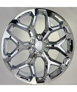 GMC 22" Chrome Snowflake Wheels Fits 2021 2022 2023 2024 2025 2026 Sierr... - $1,385.01