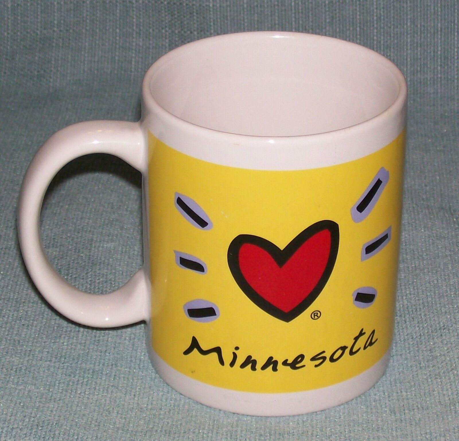 Collectible LUKE-A-TUKE MINNESOTA Coffee Mug/ Cup - Heart-VGUC - $6.95