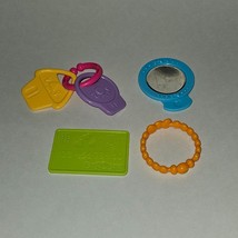 Fisher Price Laugh & Learn My Smart Purse Replacement Toy Lot Keys Mirror Money - $14.80