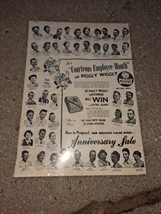 Vintage Piggly Wiggly Grocery Store LARGE Print Ad Anniversary Sale  - £29.54 GBP