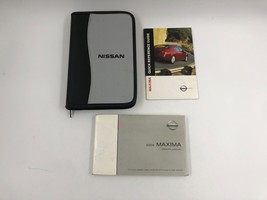 2004 Nissan Maxima Owners Manual Handbook Set with Case OEM F03B16072 - £21.13 GBP