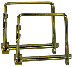 Trailer Wire Lock Pin 2 Pack 3/8&quot; x 2-1/2&quot; Square, Buyers 66061 - £2.36 GBP